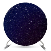 Nacht Himmel Funkelnd Sterne Glücklich Geburtstag Hintergrund